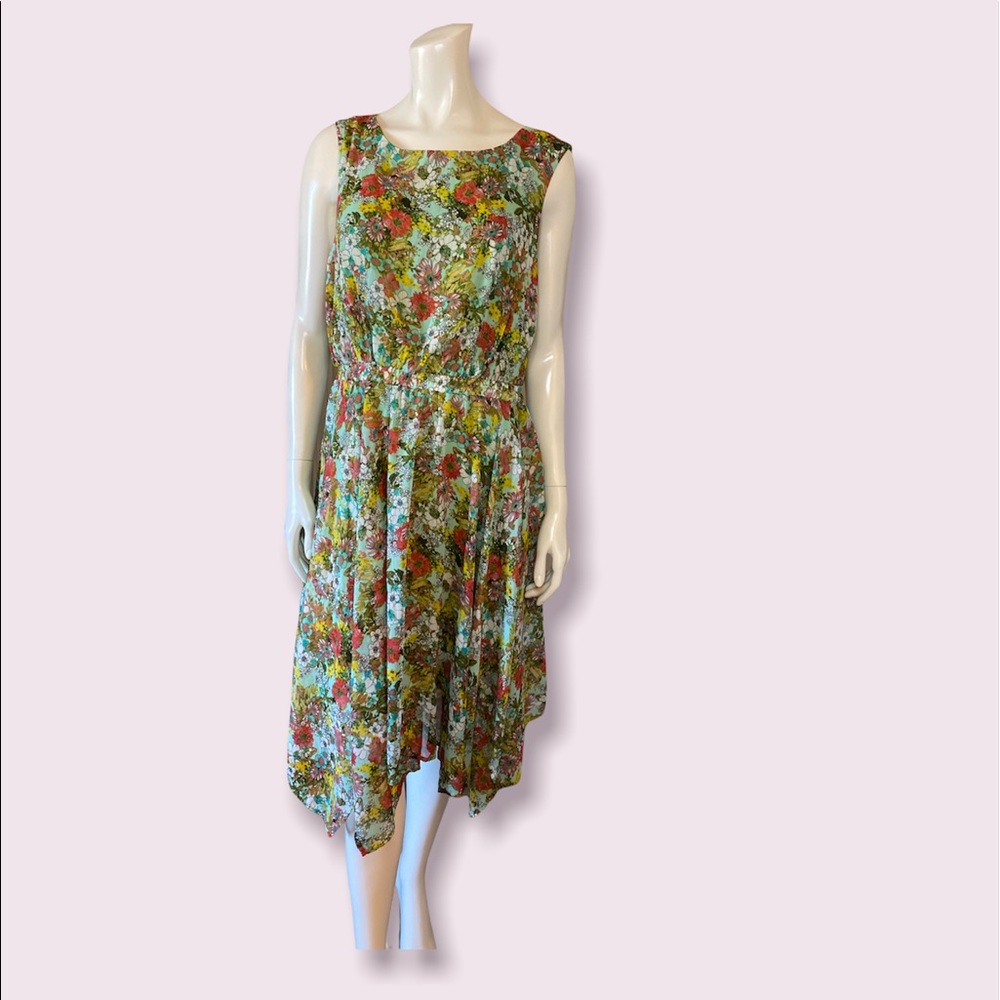 Emma and Michele floral print dress size 14